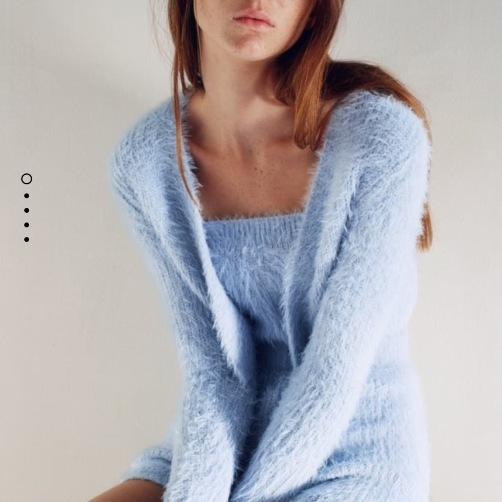Zara Cropped Cardigan and Tank Set